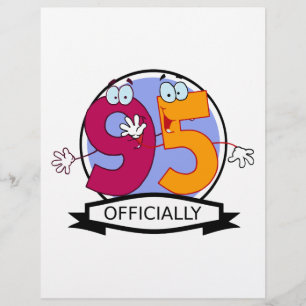 Offiziell 95 Geburtstagsbanner