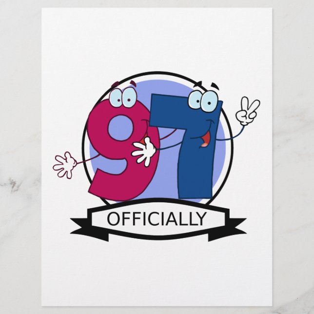 Offiziell 97 Geburtstagsbanner (Vorderseite)