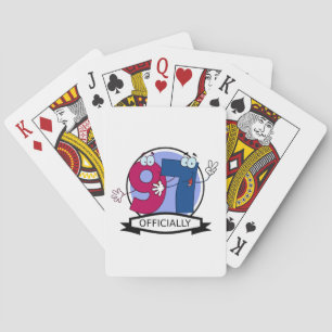 Offiziell 97 Geburtstagsbanner Spielkarten