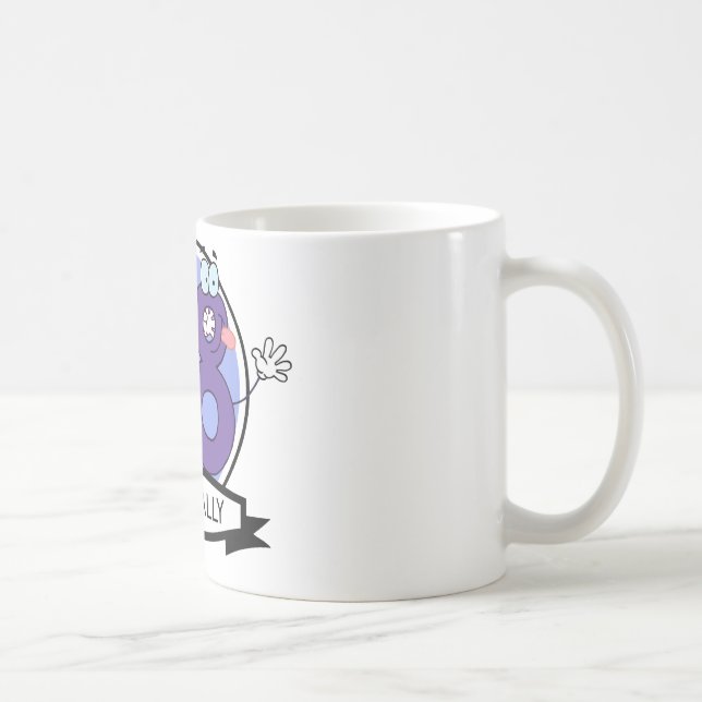Offiziell 98 Geburtstagsbanner. Tasse (Rechts)