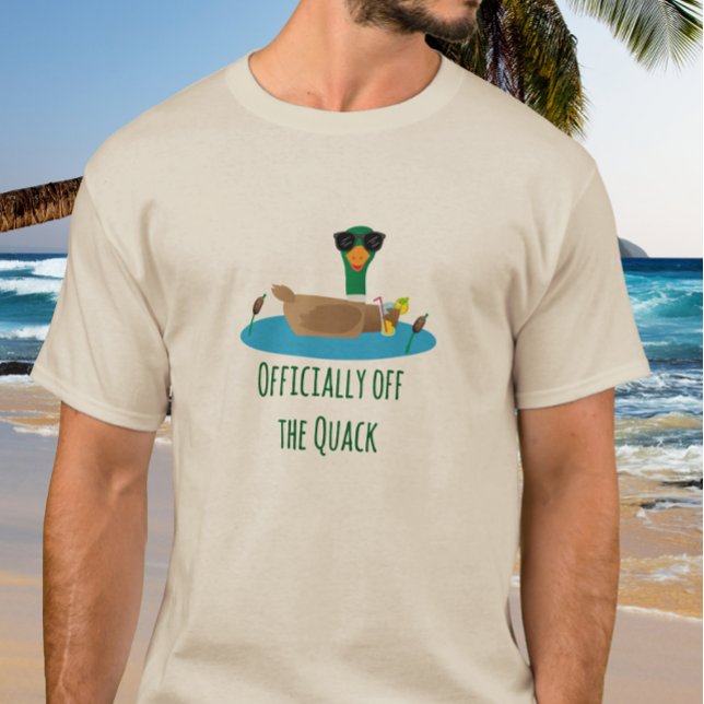 Offiziell außer Quack  T-Shirt (Von Creator hochgeladen)