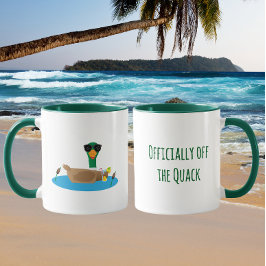 Offiziell außer Quack  Tasse
