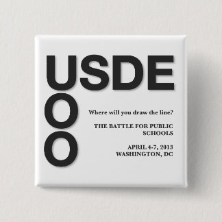 Offiziell besetzen Sie quadratischen Knopf 2,0 Button