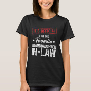 Offiziell bin ich die liebste Schwiegertochter T-Shirt