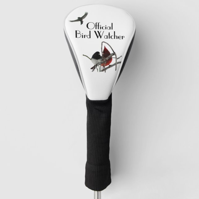 Offiziell Bird Watcher Golf Headcover (Vorderseite)