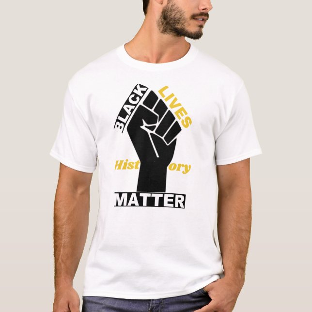 Offiziell Black Lives Materie USA Flaggensammlung  T-Shirt (Vorderseite)