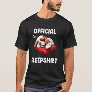 Offiziell Cavapoo Sleepshirt Niedlicher Hund Lover T-Shirt