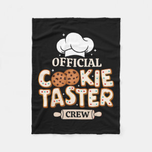 Offiziell Cookie Taster Crew Gewitterbackteam Fami Fleecedecke