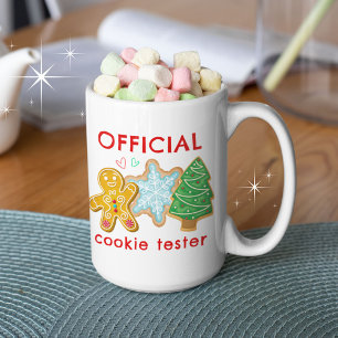 Offiziell Cookie Tester Funny Christmas Kaffeetasse
