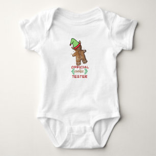 "Offiziell Cookie Tester" Säugling Bodysuit Baby Strampler