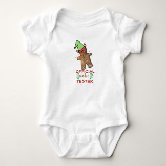 "Offiziell Cookie Tester" Säugling Bodysuit Baby Strampler