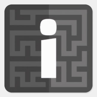 Offiziell-Curry-Logo-Aufkleber Quadratischer Aufkleber