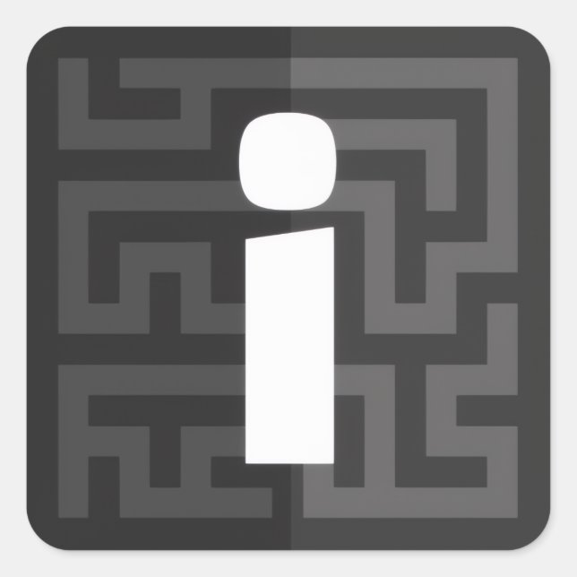 Offiziell-Curry-Logo-Aufkleber Quadratischer Aufkleber (Vorderseite)