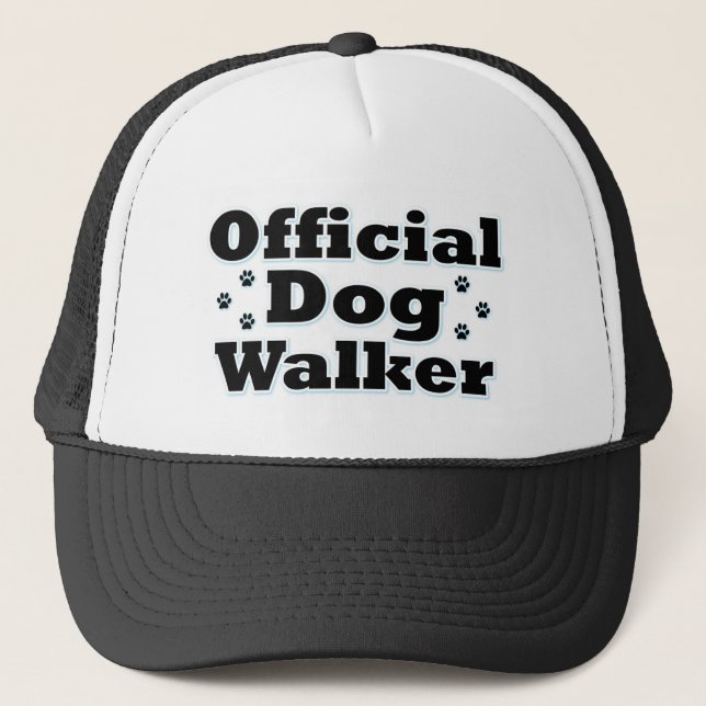 Offiziell Dog Walker Truckerkappe (Vorderseite)