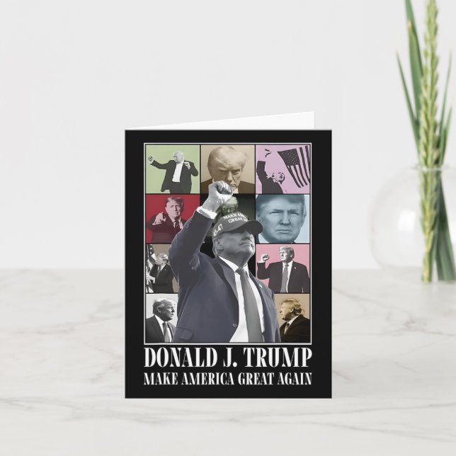 Offiziell - Donald Trump Eras Karte (Vorderseite)