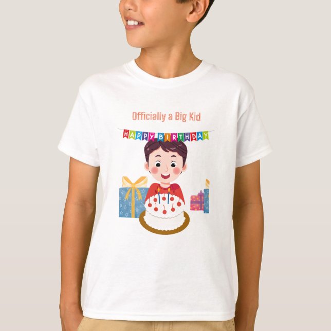 Offiziell ein großes Kind T-Shirt (Vorderseite)