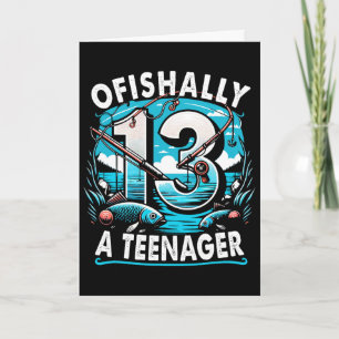 Offiziell ein Teenager 13. Geburtstag 13-jähriger Karte