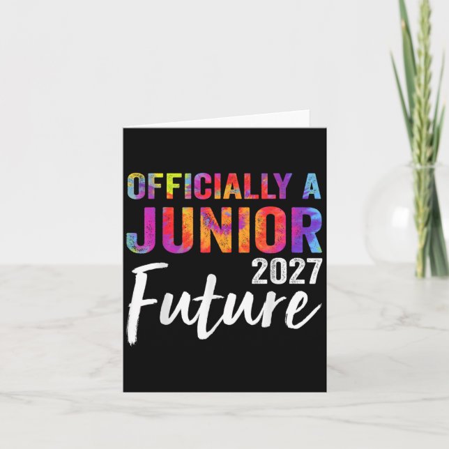 Offiziell eine Junior Future Cl von 2027 Gefärbte  Karte (Vorderseite)