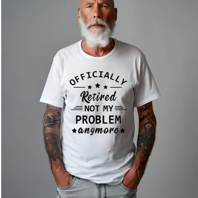 offiziell eingestellt mein Problem nicht mehr T-Shirt (Von Creator hochgeladen)