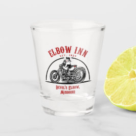 Offiziell Elbow Inn® Biker Lucy Shot Glass Schnapsglas