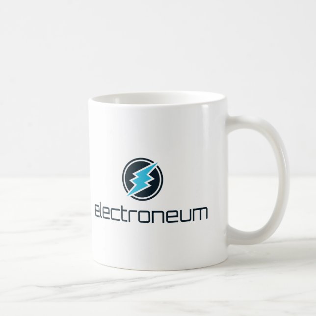 Offiziell Electroneum ETN Cryptocoin 11 Oz.Tasse Tasse (Rechts)