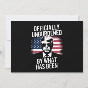 Offiziell entlastet von dem, was Trump gewesen ist Einladung