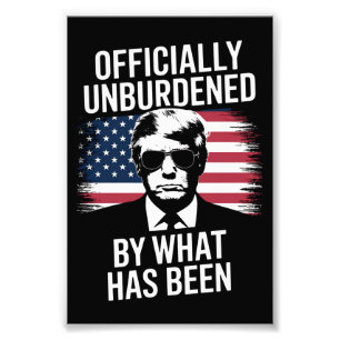 Offiziell entlastet von dem, was Trump gewesen ist Fotodruck