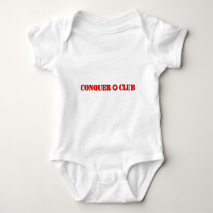 Offiziell erobern Sie Verein Baby Strampler