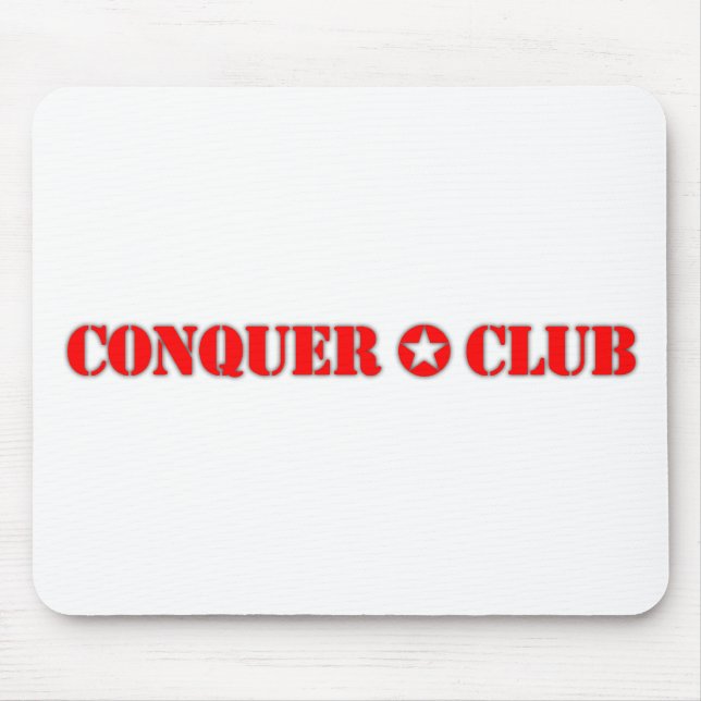 Offiziell erobern Sie Verein Mousepad (Vorne)