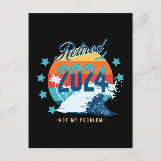 Offiziell erschöpft 2024 begleitkarte (Vorderseite)