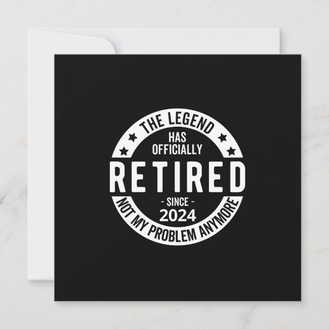 Offiziell erschöpft 2024 einladung (Vorderseite)