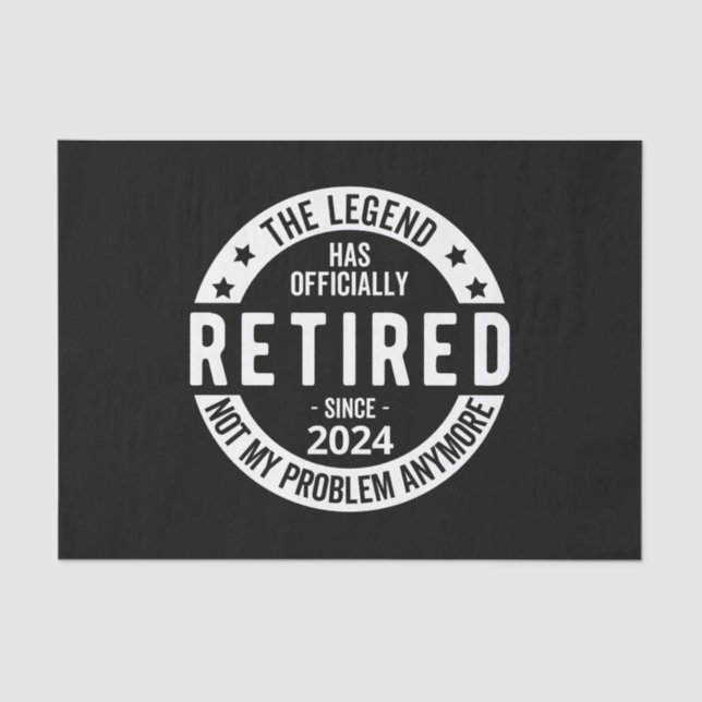 Offiziell erschöpft 2024 seidenpapier (Vorderseite)