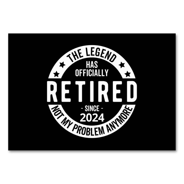 Offiziell erschöpft 2024 tischnummer (Vorderseite)