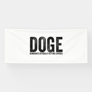 Offiziell exponierte Demokraten Banner