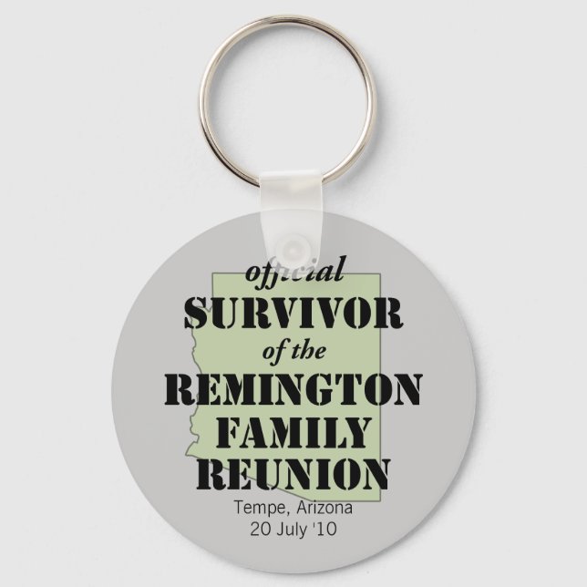 Offiziell Family Wiedersehen Survivor - Arizona Gr Schlüsselanhänger (Vorderseite)