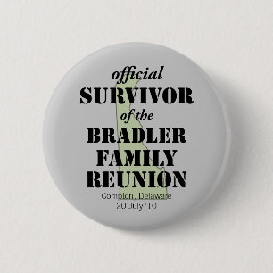 Offiziell Family Wiedersehen Survivor - Delaware G Button