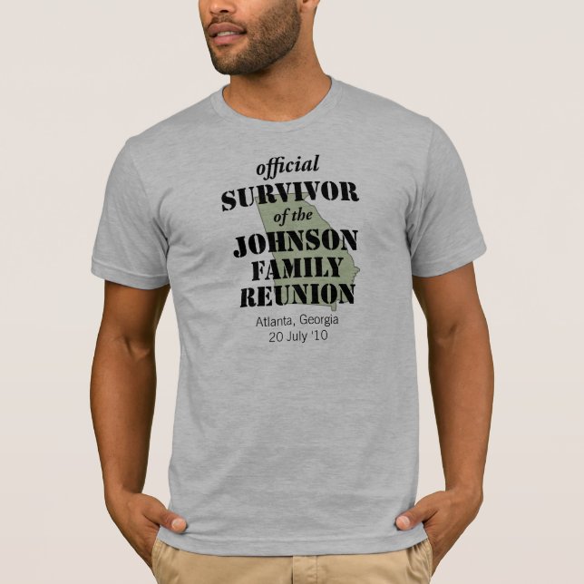 Offiziell Family Wiedersehen Survivor - Georgia Gr T-Shirt (Vorderseite)