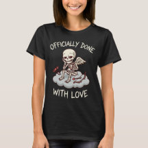 Offiziell Fertig Mit Liebe Skelett Cupid Design