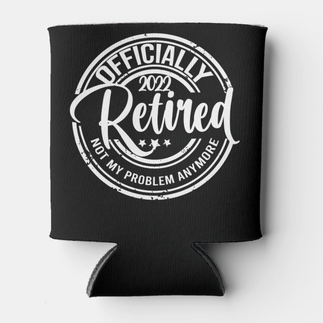 Offiziell gelaunt 2022 nicht mehr mein Problem Dosenkühler (Vorderseite)