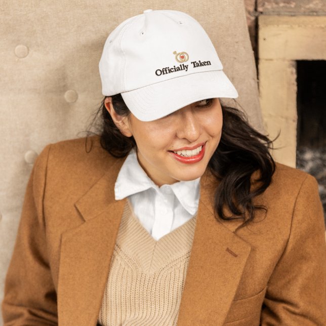 Offiziell genommen & Hochzeitsrennen, Braut, moder Bestickte Baseballkappe (Von Creator hochgeladen)