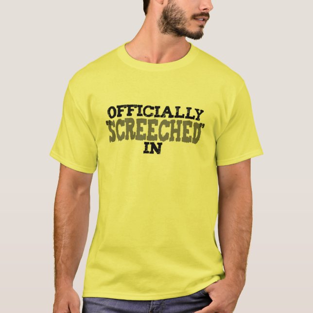 Offiziell herein geschrien T-Shirt (Vorderseite)