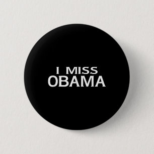 Offiziell, ich Miss Barack Obama Shirt- Männer, Fr Button