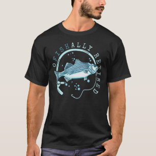 Offiziell im Ruhestand Fischerei Rentner Ruhestand T-Shirt