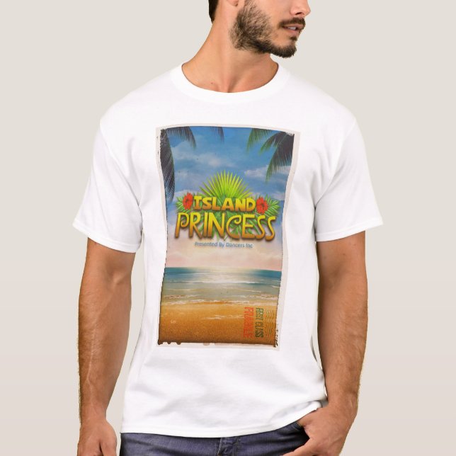 Offiziell Island Princess Erwägungsgrund T - Shirt (Vorderseite)