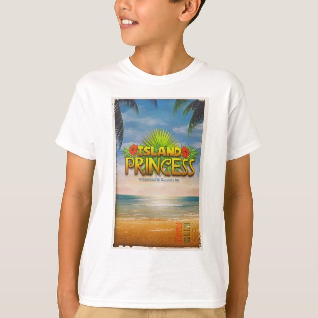 Offiziell Island Princess Erwägungsgrund T - Shirt (Vorderseite)