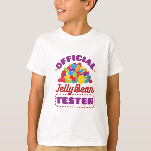 Offiziell Jelly Bean Tester Easter Candy T-Shirt (Vorderseite)