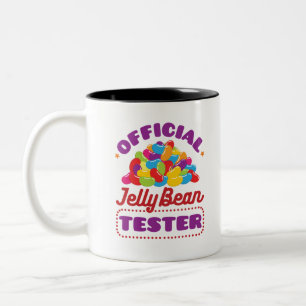 Offiziell Jelly Bean Tester Easter Candy Zweifarbige Tasse