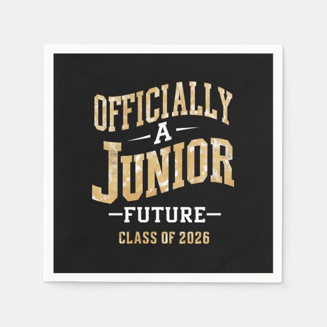 Offiziell Junior Future Class 2026 Serviette (Vorderseite)