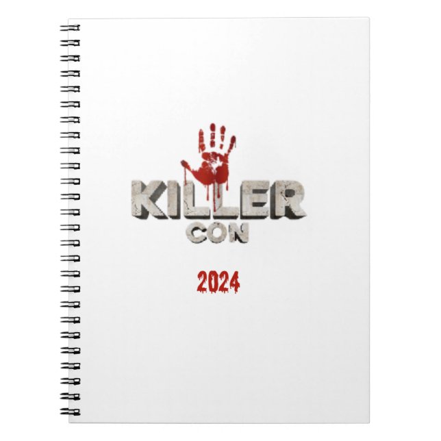 Offiziell Killer Con Notebook Notizblock (Vorderseite)
