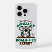 Offiziell Koala-fizierter Experte Lustiger Kaffee-